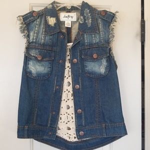 Denim vest